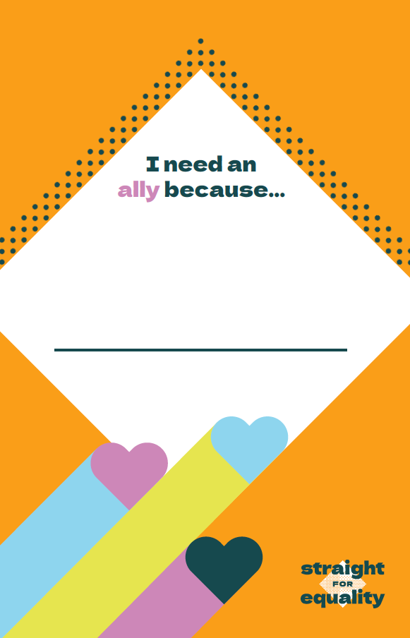 "I need an ally because..." Cards (pack of 50)
